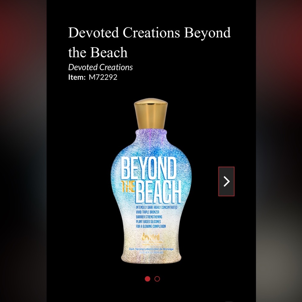 Brand new “beyond the beach” tanning lotion by devoted creations